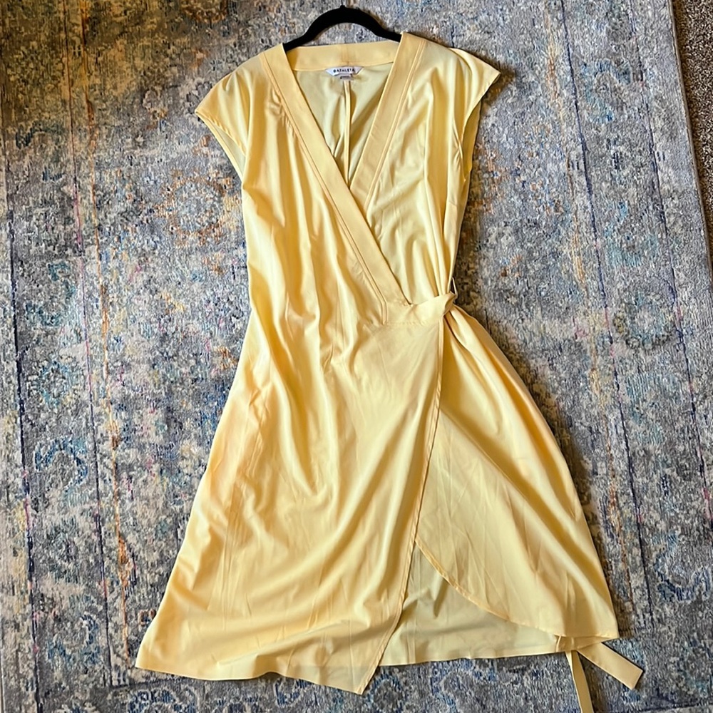 Athleta Newport Wrap Dress-Size M